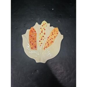 Avon Fall Themes Tabletop Indian Corn Trivet, Wall Hanging, Autumn Trivet, Decor